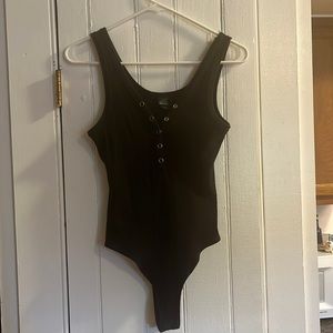 WILD FABLE LARGE BLACK BODYSUIT